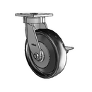 4.08189.839 EN BRK3 LH10.125 TG1 Colson Kingpinless Swivel Caster