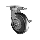 4.08189.839 EN MTG61 BRK3 LH10.125 TG1 Colson Kingpinless Swivel Caster