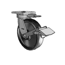 4.08189.8P5 EN MTG61 BRK1 Colson Kingpinless Swivel Caster