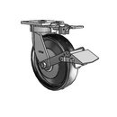 4.08189.8P5 EN MTG81 BRK1 TG1 Colson Kingpinless Swivel Caster