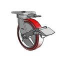 4.08189.921 MTG61 BRK1 Colson Kingpinless Swivel Caster