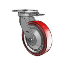 4.08189.921 MTG61 LH10.125 EL TG1 Colson Kingpinless Swivel Caster