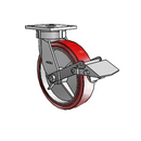 4.08189.925 BRK1 Colson Kingpinless Swivel Caster