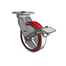 4.08189.925 BRK1 LH10.125 EL Colson Kingpinless Swivel Caster