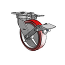 4.08189.925 MTG81 BRK1 EL Colson Kingpinless Swivel Caster