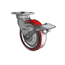 4.08189.929 BRK1 EL TG1 Colson Kingpinless Swivel Caster