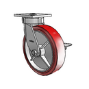 4.08189.929 BRK3 Colson Kingpinless Swivel Caster