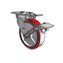 4.08189.929 MTG81 BRK1 EL Colson Kingpinless Swivel Caster
