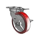 4.08189.929 MTG81 BRK3 EL Colson Kingpinless Swivel Caster