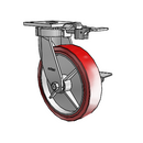 4.08189.929 MTG81 BRK3 LH10.125 Colson Kingpinless Swivel Caster