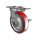 4.08189.929 MTG81 BRK3 TG1 Colson Kingpinless Swivel Caster
