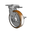 4.08189.931.3 MTG61 BRK3 LH10.125 Colson Kingpinless Swivel Caster
