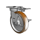 4.08189.931.3 MTG81 BRK3 Colson Kingpinless Swivel Caster
