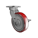 4.08189.931 BRK3 LH10.125 EL TG1 Colson Kingpinless Swivel Caster