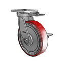 4.08189.931 MTG61 BRK3 LH10.125 TG1 Colson Kingpinless Swivel Caster