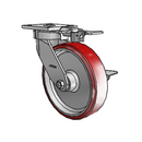 4.08189.931 MTG81 BRK3 EL Colson Kingpinless Swivel Caster