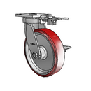4.08189.931 MTG81 BRK3 LH10.125 Colson Kingpinless Swivel Caster