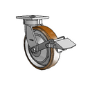 4.08189.935.3 BRK1 TG1 Colson Kingpinless Swivel Caster