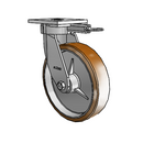 4.08189.935.3 MTG61 LH10.125 Colson Kingpinless Swivel Caster