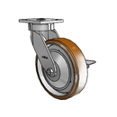 4.08189.939.3 BRK3 LH10.125 EL TG1 Colson Kingpinless Swivel Caster