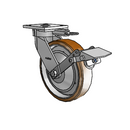 4.08189.939.3 MTG61 BRK1 EL TG1 Colson Kingpinless Swivel Caster