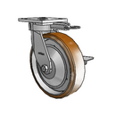 4.08189.939.3 MTG61 BRK3 TG1 Colson Kingpinless Swivel Caster