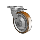 4.08189.939.3 MTG61 EL TG1 Colson Kingpinless Swivel Caster