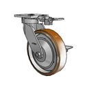 4.08189.939.3 MTG81 BRK3 LH10.125 EL TG1 Colson Kingpinless Swivel Caster