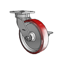 4.08189.939 BRK3 EL Colson Kingpinless Swivel Caster