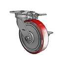 4.08189.939 MTG81 BRK3 EL TG1 Colson Kingpinless Swivel Caster