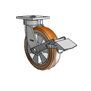 4.08189.93TF BRK1 Colson Kingpinless Swivel Caster
