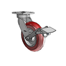 4.08189.9PC BRK1 LH10.125 EL Colson Kingpinless Swivel Caster
