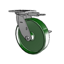 4.08199.131 MTG51 BRK3 WB11 Colson Swivel Caster