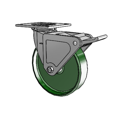 4.08199.139 MTG4 BRK2 Colson Swivel Caster