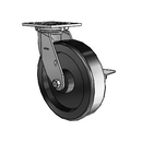 4.08199.339 SS BRK3 Colson Stainless Steel Swivel Caster