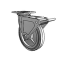 4.08199.445 BRK2 Colson Swivel Caster
