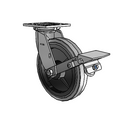 4.08199.445 COND BRK1 Colson Swivel Caster