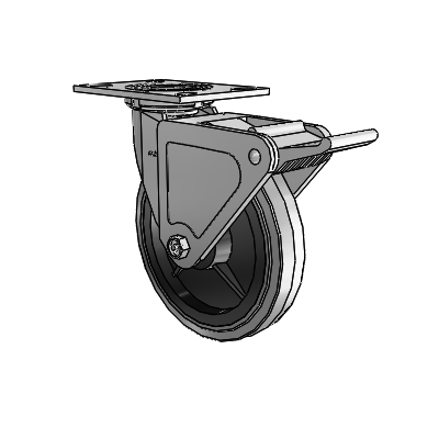 4.08199.445 COND MTG2 BRK2 Colson Swivel Caster