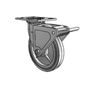 4.08199.445 MTG2 BRK2 Colson Swivel Caster