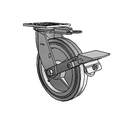 4.08199.445 MTG51 BRK1 Colson Swivel Caster