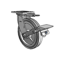 4.08199.445 MTG61 BRK1 Colson Swivel Caster