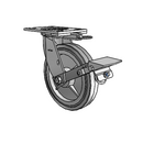 4.08199.445 MTG62 BRK1 Colson Swivel Caster