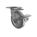 4.08199.445 MTG64 BRK1 Colson Swivel Caster