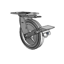 4.08199.449 MTG52 BRK1 Colson Swivel Caster