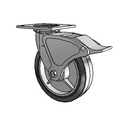 4.08199.451.2 MTG4 BRK4 Colson Swivel Caster