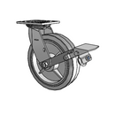 4.08199.451 BRK1 SEAL Colson Swivel Caster