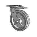 4.08199.451 MTG61 Colson Swivel Caster