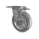 4.08199.451 MTG62 BRK7 Colson Swivel Caster
