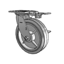 4.08199.451 MTG81 BRK3 WB11 Colson Swivel Caster