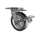 4.08199.455.2 MTG52 BRK1 Colson Swivel Caster